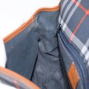Burberrys Nova Check Shoulder Bag PVC Navy Auth ep16012-22
