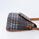 Burberrys Nova Check Shoulder Bag PVC Navy Auth ep16012-4