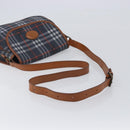 Burberrys Nova Check Shoulder Bag PVC Navy Auth ep16012-7