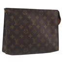 LOUIS VUITTON Monogram Poche Toilette 26 Pouch M47542 LV Auth ep16013-1