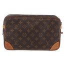 LOUIS VUITTON Monogram Compiegne 28 Clutch Bag M51845 LV Auth ep16014-3