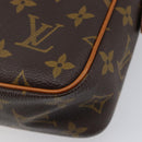 LOUIS VUITTON Monogram Compiegne 23 Clutch Bag M51847 LV Auth ep16015-15