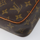 LOUIS VUITTON Monogram Compiegne 23 Clutch Bag M51847 LV Auth ep16015-16