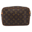 LOUIS VUITTON Monogram Compiegne 23 Clutch Bag M51847 LV Auth ep16015-2