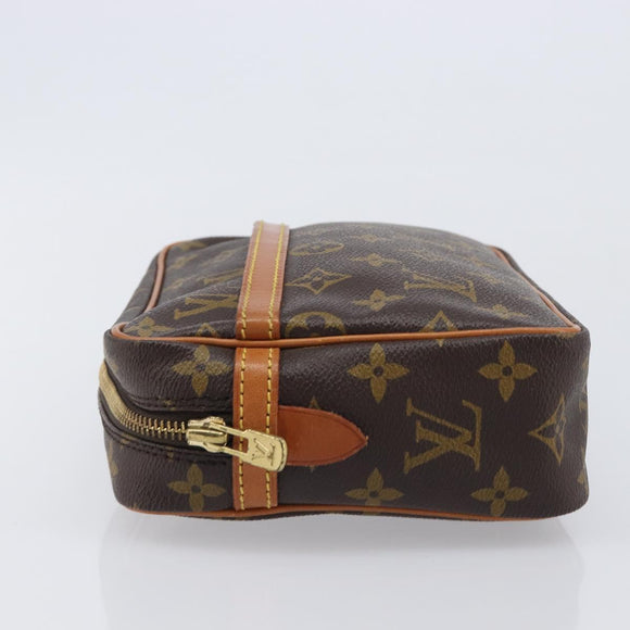 LOUIS VUITTON Monogram Compiegne 23 Clutch Bag M51847 LV Auth ep16015