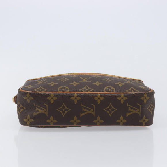 LOUIS VUITTON Monogram Compiegne 23 Clutch Bag M51847 LV Auth ep16015
