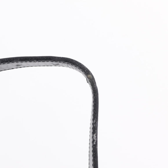 CELINE Shoulder Bag Leather Black Gold Auth ep16020A