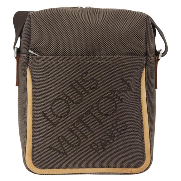 LOUIS VUITTON Damier Geant Sitadan NM Bag Brown Tail M93224 LV Auth ep16021