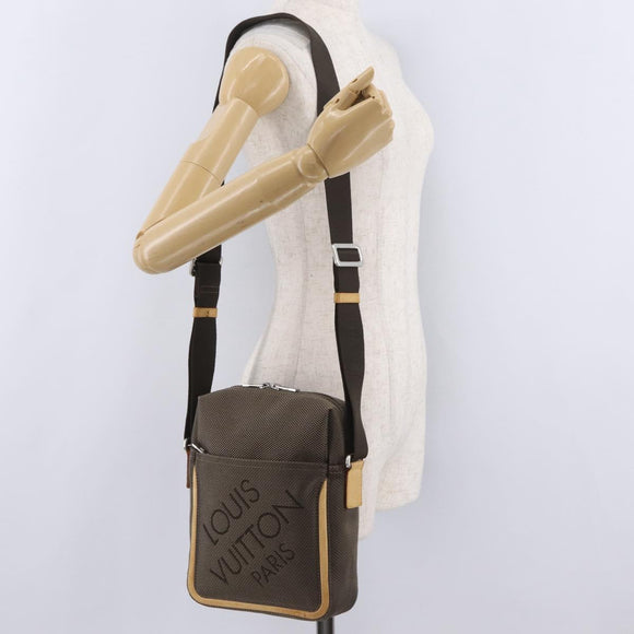 LOUIS VUITTON Damier Geant Sitadan NM Bag Brown Tail M93224 LV Auth ep16021