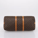 LOUIS VUITTON Monogram Keepall Bandouliere 55 Boston Bag M41414 LV Auth ep16028-14