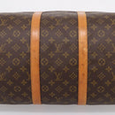 LOUIS VUITTON Monogram Keepall Bandouliere 55 Boston Bag M41414 LV Auth ep16028-15