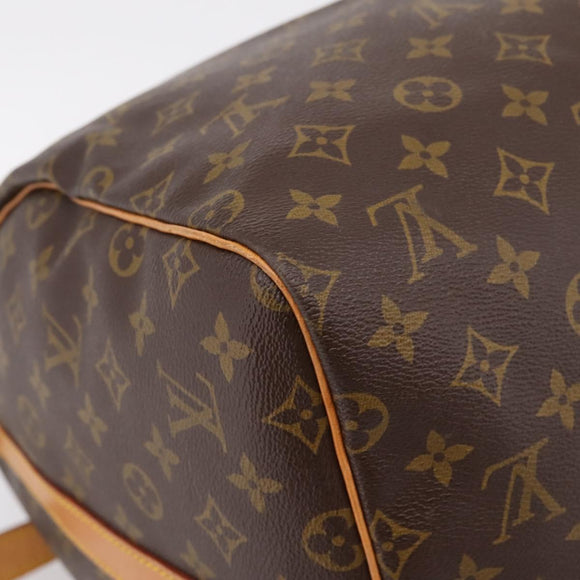 LOUIS VUITTON Monogram Keepall Bandouliere 55 Boston Bag M41414 LV Auth ep16028