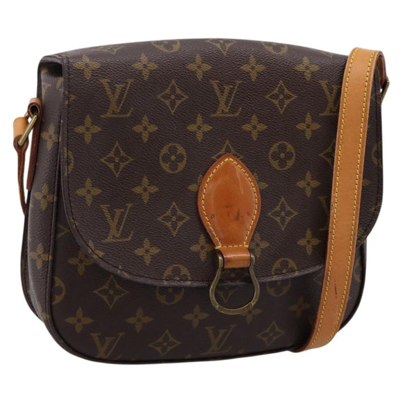 LOUIS VUITTON Monogram Saint Cloud GM Shoulder Bag M51242 LV Auth ep16031