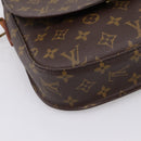 LOUIS VUITTON Monogram Saint Cloud GM Shoulder Bag M51242 LV Auth ep16031-16