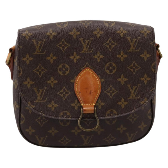 LOUIS VUITTON Monogram Saint Cloud GM Shoulder Bag M51242 LV Auth ep16031