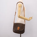 LOUIS VUITTON Monogram Saint Cloud GM Shoulder Bag M51242 LV Auth ep16031-27