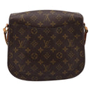 LOUIS VUITTON Monogram Saint Cloud GM Shoulder Bag M51242 LV Auth ep16031-2