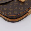 LOUIS VUITTON Monogram Jeune Fille MM Shoulder Bag M51226 LV Auth ep16032-15