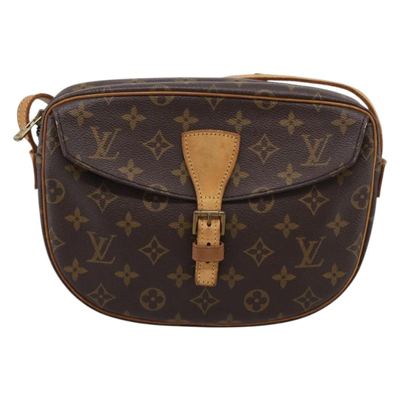 LOUIS VUITTON Monogram Jeune Fille MM Shoulder Bag M51226 LV Auth ep16032