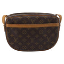 LOUIS VUITTON Monogram Jeune Fille MM Shoulder Bag M51226 LV Auth ep16032-2