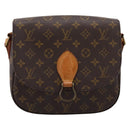 LOUIS VUITTON Monogram Saint Cloud GM Shoulder Bag M51242 LV Auth ep16034-13