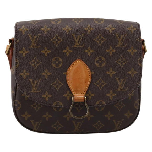 LOUIS VUITTON Monogram Saint Cloud GM Shoulder Bag M51242 LV Auth ep16034