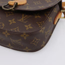 LOUIS VUITTON Monogram Saint Cloud PM Shoulder Bag M51244 LV Auth ep16035-15