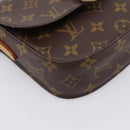 LOUIS VUITTON Monogram Saint Cloud PM Shoulder Bag M51244 LV Auth ep16035-16