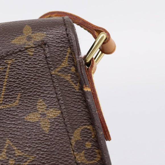 LOUIS VUITTON Monogram Saint Cloud PM Shoulder Bag M51244 LV Auth ep16035