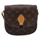 LOUIS VUITTON Monogram Saint Cloud PM Shoulder Bag M51244 LV Auth ep16035-13
