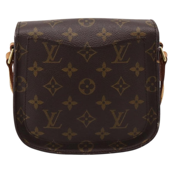 LOUIS VUITTON Monogram Saint Cloud PM Shoulder Bag M51244 LV Auth ep16035