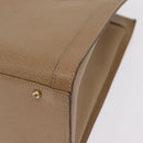 GUCCI Bamboo Hand Bag Leather Beige Gold 002 1186 0260 Auth ep16036-16