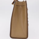 GUCCI Bamboo Hand Bag Leather Beige Gold 002 1186 0260 Auth ep16036-8