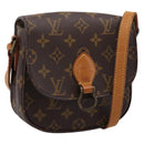 LOUIS VUITTON Monogram Saint Cloud PM Shoulder Bag M51244 LV Auth ep16039-1