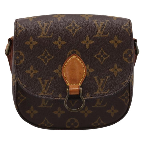 LOUIS VUITTON Monogram Saint Cloud PM Shoulder Bag M51244 LV Auth ep16039