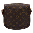 LOUIS VUITTON Monogram Saint Cloud PM Shoulder Bag M51244 LV Auth ep16039-3