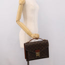 LOUIS VUITTON Monogram Monceau 28 Hand Bag M51185 LV Auth ep16040A-26