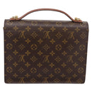 LOUIS VUITTON Monogram Monceau 28 Hand Bag M51185 LV Auth ep16040A-2