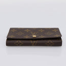 LOUIS VUITTON Monogram Porte Monnaie Billets Tresor Wallet M61730 Auth ep16045A-7