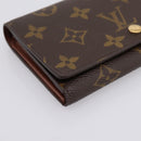 LOUIS VUITTON Monogram Porte Monnaie Billets Tresor Wallet M61730 Auth ep16045A-9