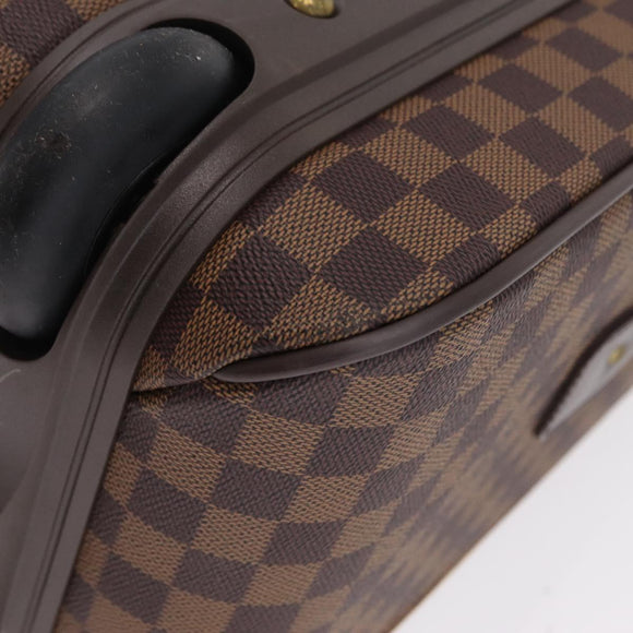 LOUIS VUITTON Damier Ebene Pegas 55 Suitcase N23294 LV Auth ep16054A
