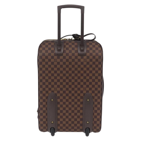 LOUIS VUITTON Damier Ebene Pegas 55 Suitcase N23294 LV Auth ep16054A