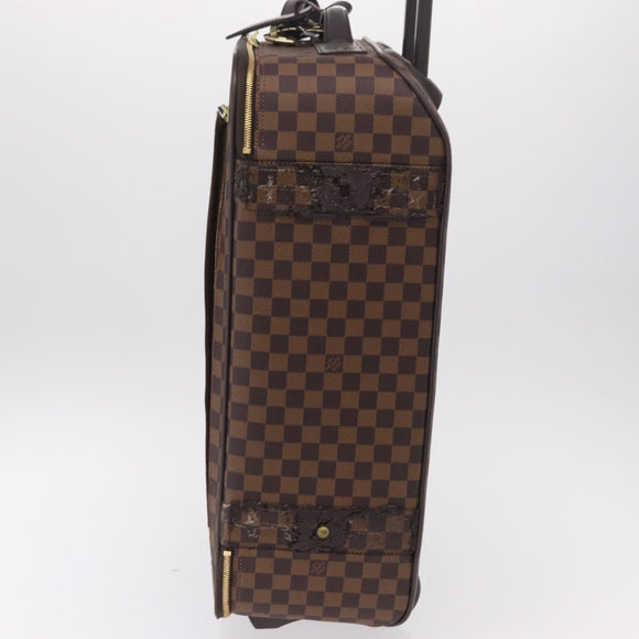 LOUIS VUITTON Damier Ebene Pegas 55 Suitcase N23294 LV Auth ep16054A