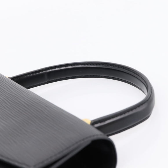 LOUIS VUITTON Epi Malesherbes Hand Bag Black M52372 LV Auth ep16058A
