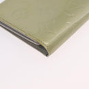 LOUIS VUITTON Monogram Vernis Walker Wallet Gris M91031 LV Auth ep16063-20