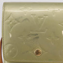 LOUIS VUITTON Monogram Vernis Walker Wallet Gris M91031 LV Auth ep16063-2