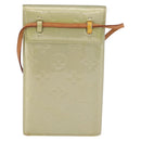 LOUIS VUITTON Monogram Vernis Walker Wallet Gris M91031 LV Auth ep16063-3