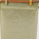 LOUIS VUITTON Monogram Vernis Walker Wallet Gris M91031 LV Auth ep16063-4