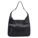 GUCCI Shoulder Bag Leather Black Silver 001 3167 Auth ep16066-2