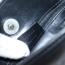 GUCCI Shoulder Bag Leather Black Silver 001 3167 Auth ep16066-23